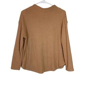Old Navy Tan Mock Neck Sweater Knitted Size S Women